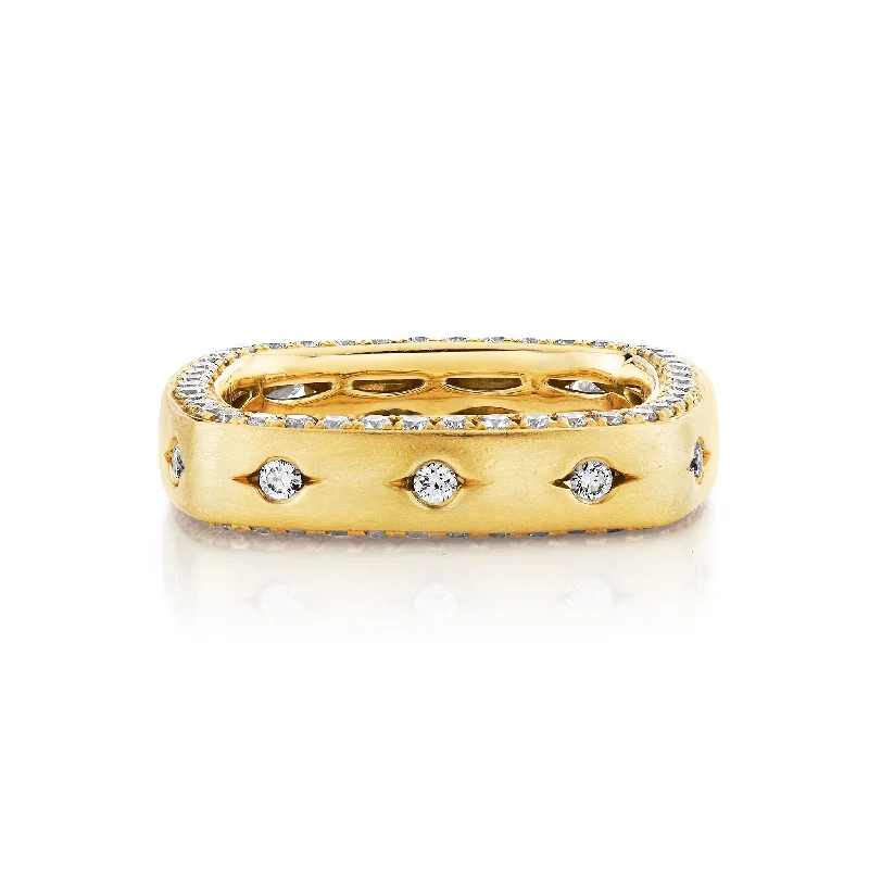 Huge Markdowns On Premium Jewelry Styles 12 Wishes Square Diamond Ring