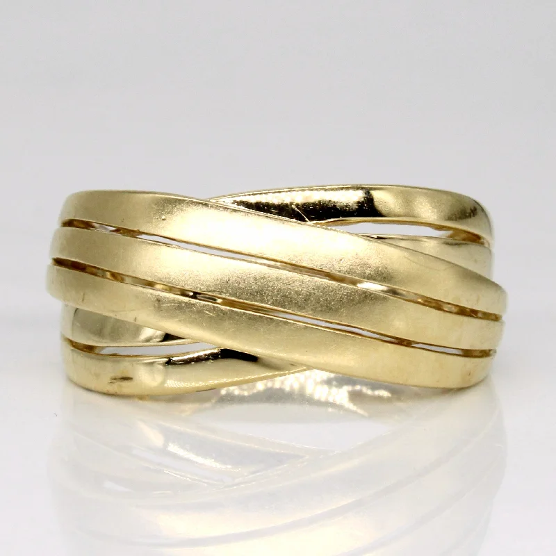 Chic, Trendy, And Affordable Jewelry Sale 14k Yellow Gold Ring | SZ 9 |