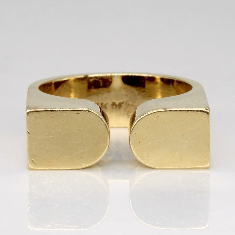 Jewelry Sale Bonanza – Grab Your Sparkle Now 14k Yellow Gold Ring | SZ 6.5 |