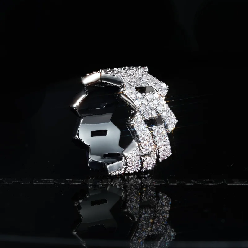 Once-A-Year Jewelry Sale – Grab Your Favorites Now 18K Gold-Plated Micro-inlay AAA CZ Ring