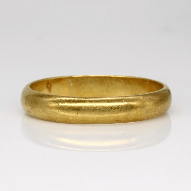 Exclusive Jewelry Offers – Sparkle For Less 18k Yellow Gold Wedding Band | SZ 11.25 |