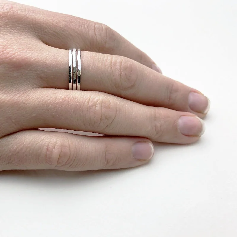 Special Offers On Handcrafted And Designer Jewelry 3 Silver Bands