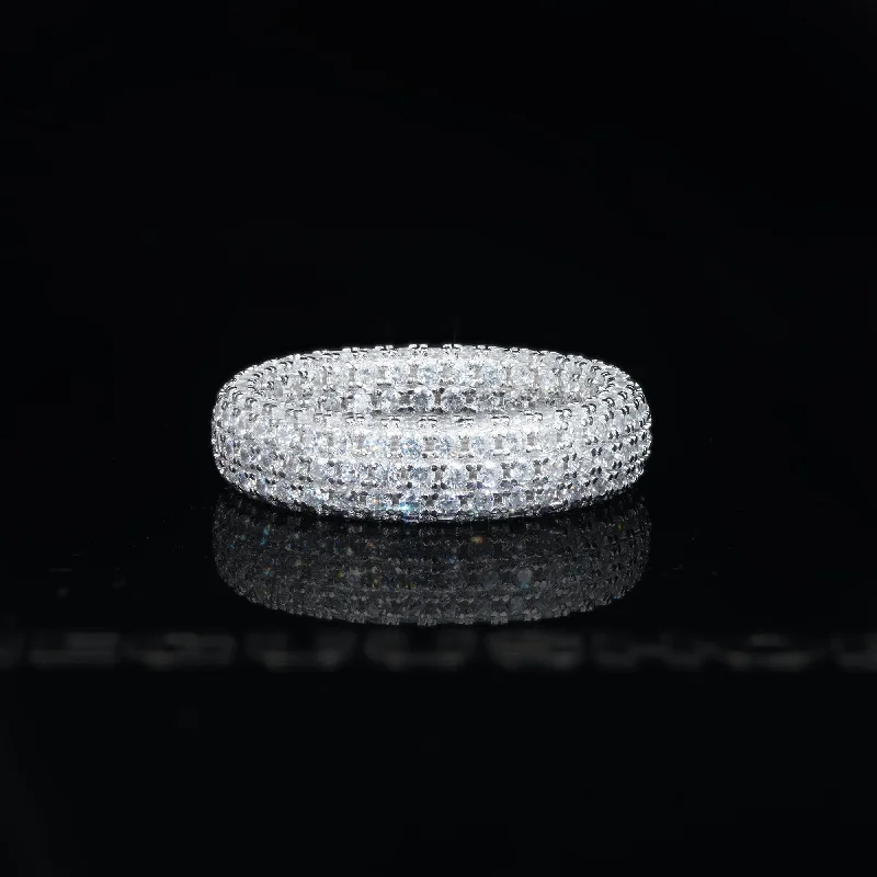Bestselling Jewelry Now On Sale – Elevate Your Look 925 Sterling Silver&18K Gold-Plated Micro-inlay AAA CZ Ring