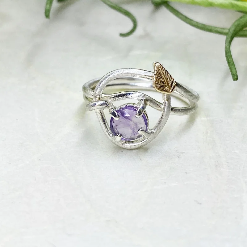 The Ultimate Jewelry Sale – Shop Premium Styles Amethyst Leaf Ring