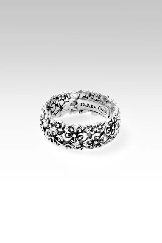 Premium Jewelry Now Available At Special Discounts Among the Wildflowers Ring™ in Frangipani