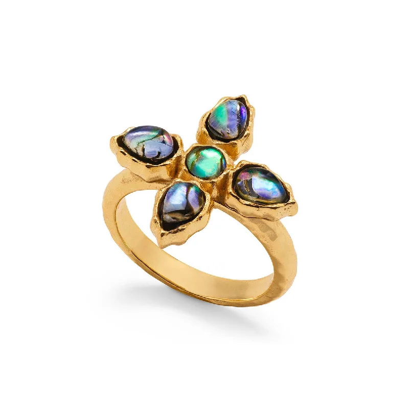 Unmissable Discounts On Timeless Jewelry Pieces Aurora Ring - Abalone