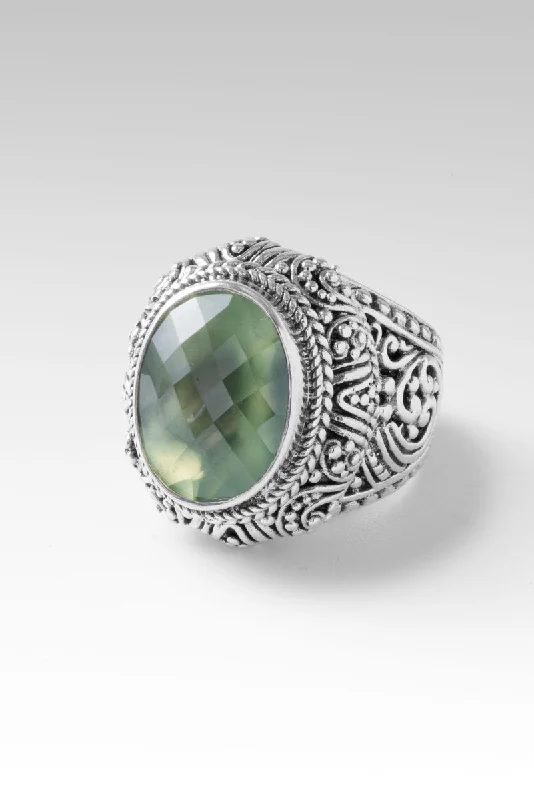 Shop Trending Jewelry With Exclusive Savings Be Patient Ring™ in Prehnite