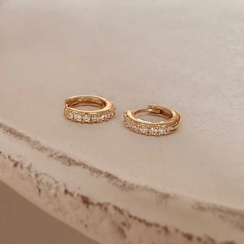 Shop Modern Jewelry Collections With Exclusive Discounts Brooke - CZ Hoops