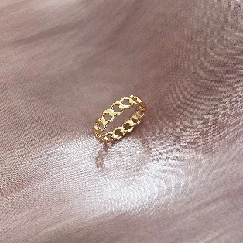 Affordable Luxury Jewelry For Every Occasion Cassie - Chain Ring