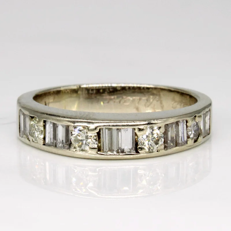 Limited-Time Offer On Premium Jewelry Collections Channel Set Diamond Ring | 0.76ctw | SZ 6.5 |