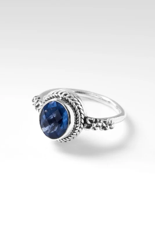 Flash Sale On Exquisite Jewelry – Don't Miss Out Delicate Ring™ in Blue Violet Fluorite