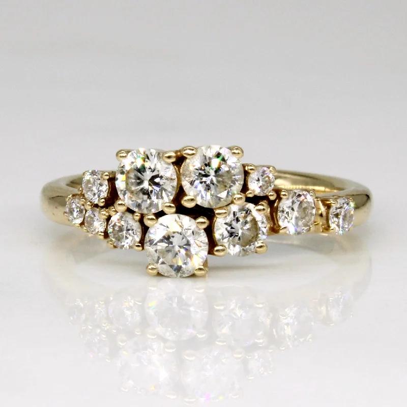 Best-Selling Jewelry Now Available At Special Deals Diamond Cocktail Ring | 0.63ctw | SZ 4.75 |