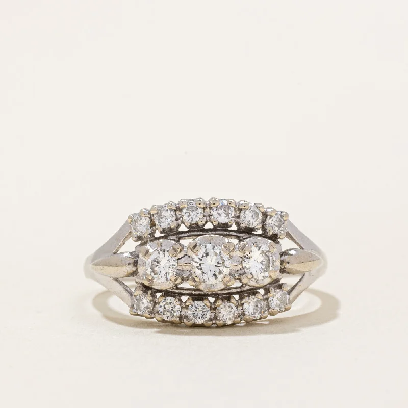 Trending Jewelry Now Available At Exclusive Prices Diamond Cocktail Ring | 0.70ctw | SZ 9.75 |
