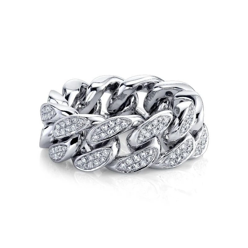 Jewelry Flash Sale – Stylish Designs At Unbeatable Rates MEN'S DIAMOND FLAT LINK RING