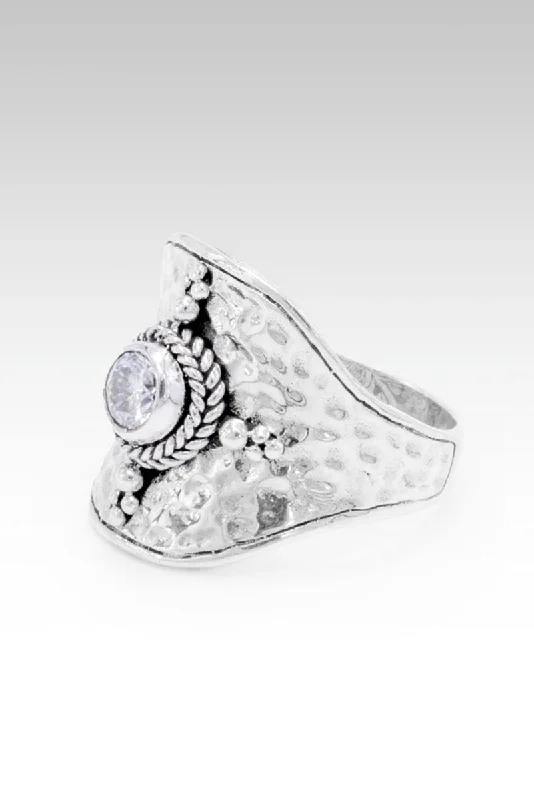 Fashion-Forward Jewelry At Exclusive Discounts Divine Guidance Ring™ in Moissanite