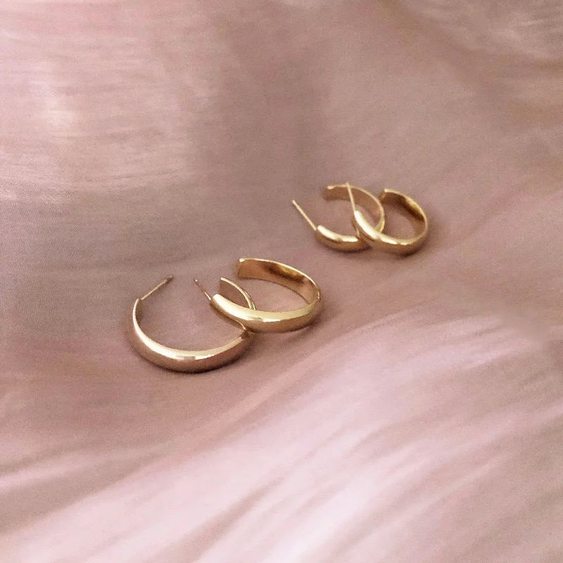 Chic And Stylish Jewelry At Exclusive Prices Elen - Thick Hoops