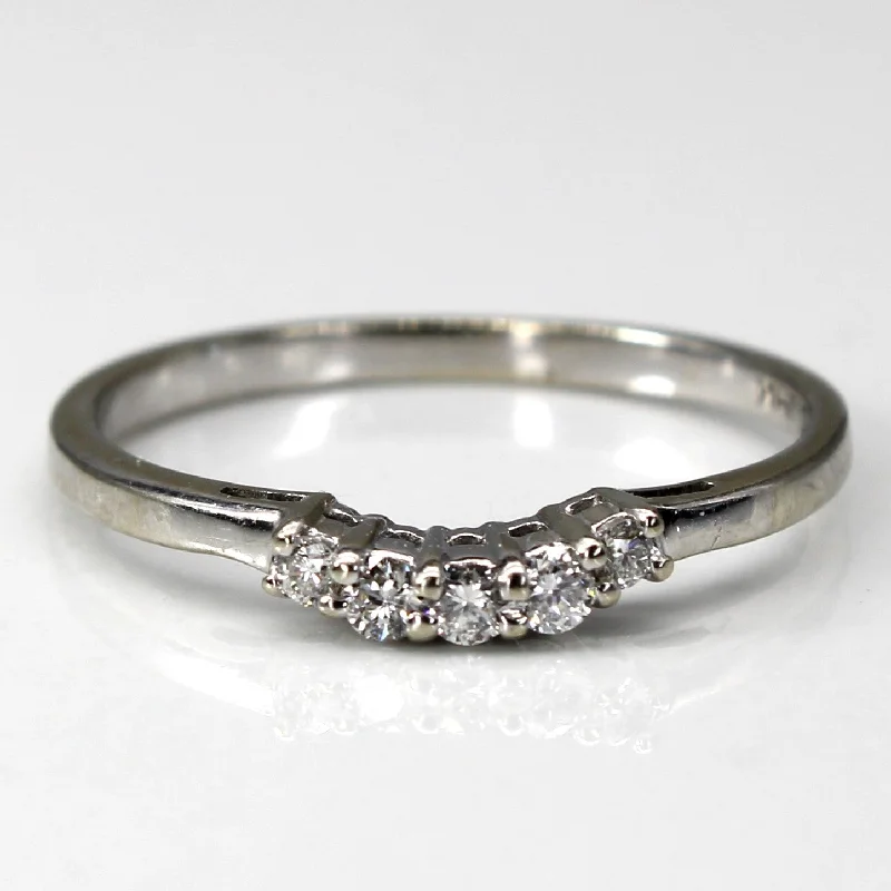 Shop Elegant Jewelry At Unbeatable Prices Five Stone Diamond Ring | 0.13ctw | SZ 7 |