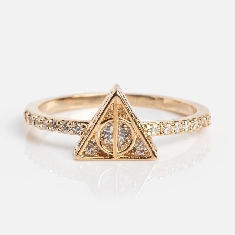 Discover Unique Jewelry With Special Limited-Time Offers Harry Potter Deathly Hallows Ring