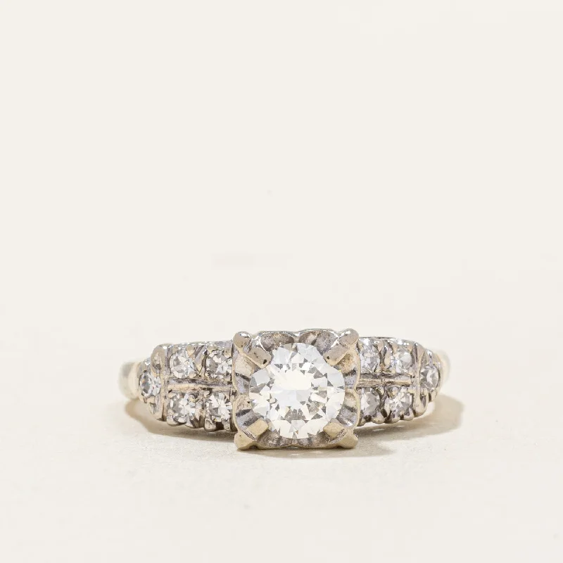 Jewelry Flash Sale – Stylish Designs At Unbeatable Rates Illusion Set Diamond Engagement Ring | 0.65ctw | SZ 5.25 |