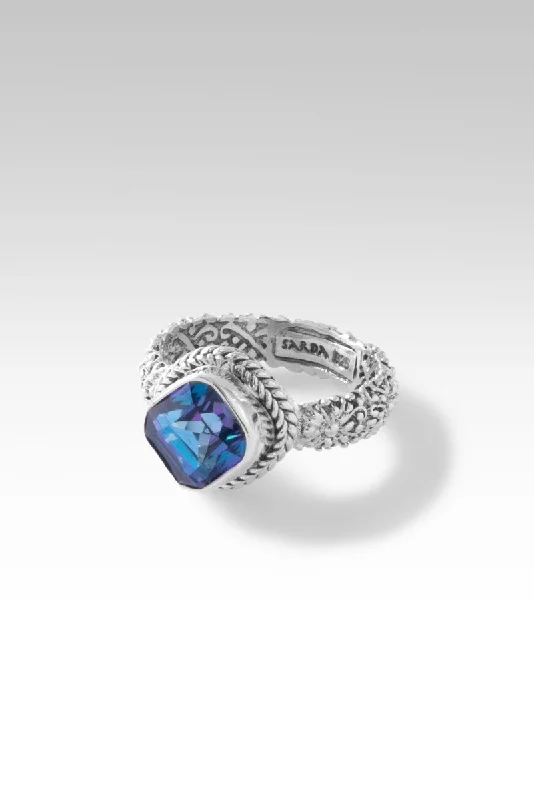 Stunning Statement Jewelry, Unbeatable Discounts Peace Within Ring™ in Perfect Luck™ Mystic Quartz