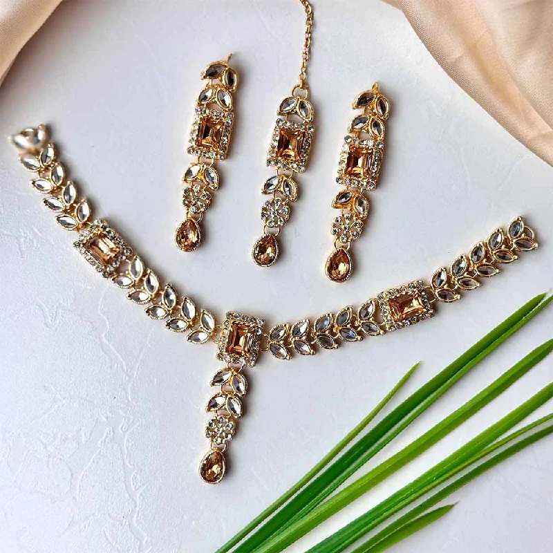 Timeless Jewelry Styles At Wallet-Friendly Prices Insha Set (Champagne)
