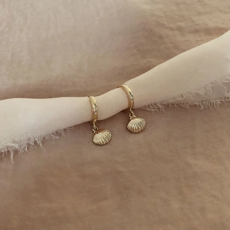 The Ultimate Jewelry Sale – Shop Premium Styles Jessalyn - Seashell Hoops