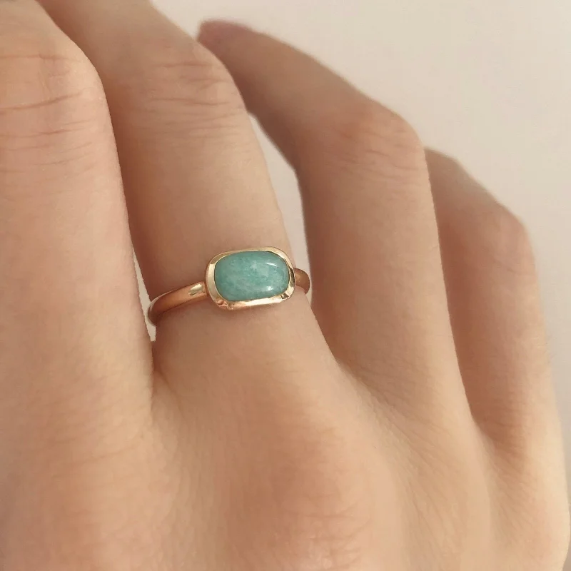 Limited-Time Offer On Elegant Jewelry Pieces Judy - Amazonite Ring