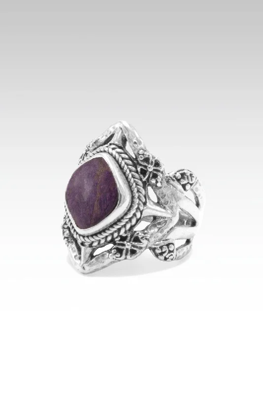 Limited-Stock Jewelry Sale – Once It's Gone, It's Gone Light of the World Ring™ in Purpurite