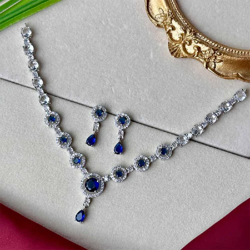 Elegant Jewelry, Exclusive Prices – Shop Now Lily Set (Dark Blue)