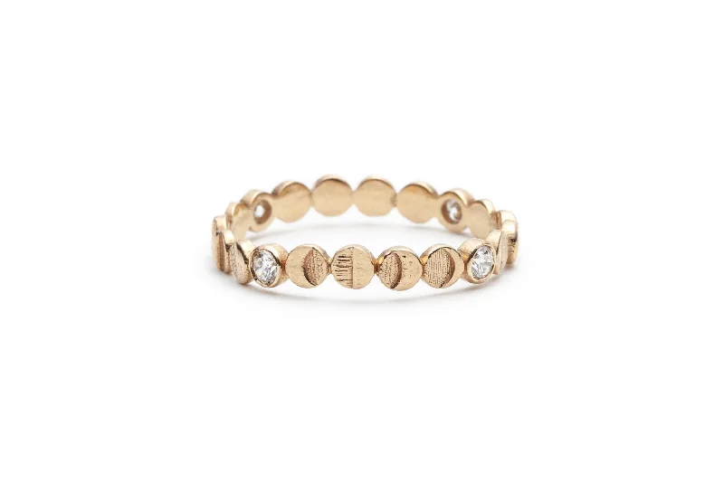 Last Chance To Grab Your Favorite Jewelry At A Discount Lunar Phase Ring - Ready-to-Ship