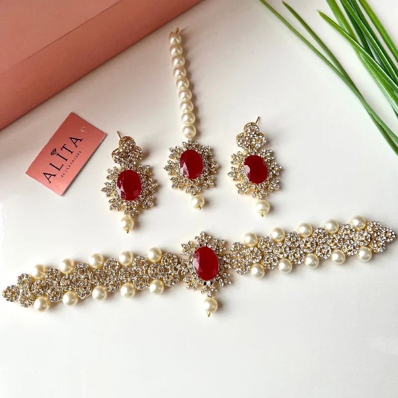 Shine In Style – Shop Jewelry Discounts Today Mehrbano (Golden Red)