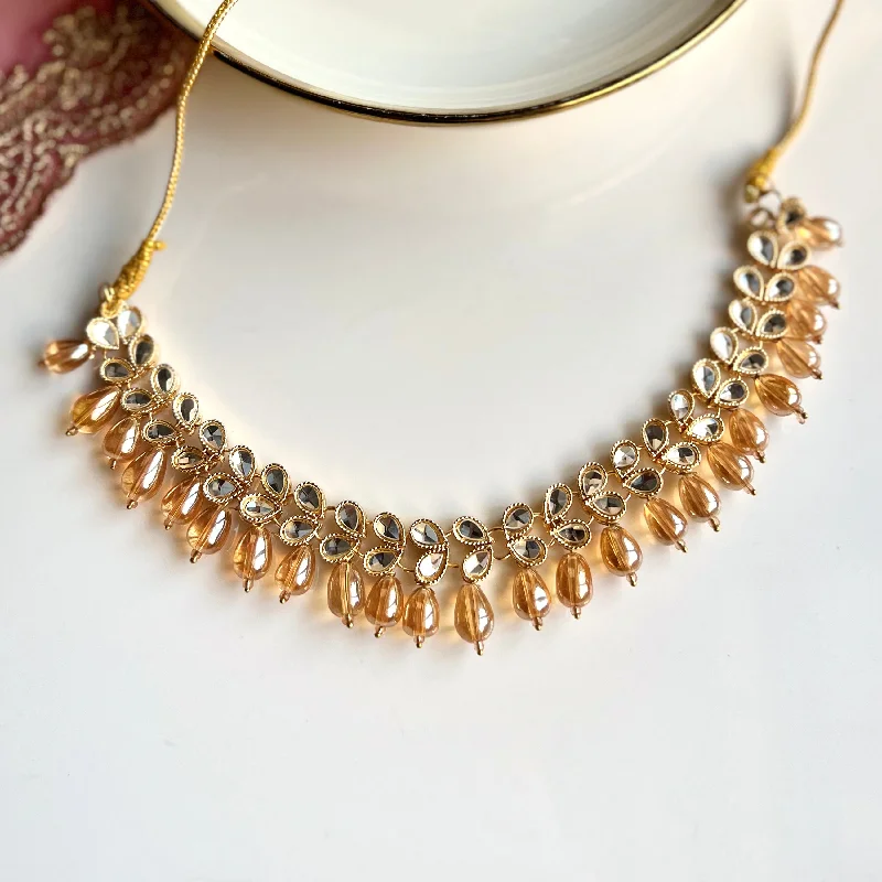 Holiday Jewelry Sale – Perfect Gifts At The Best Prices Mirha Neckpiece (Champagne)