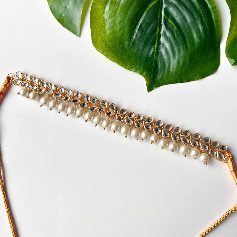Modern Jewelry At Exclusive Discounts – Shop Today Mirha Neckpiece (White)