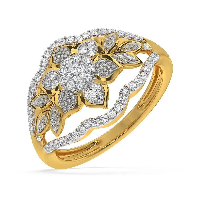 Luxury Meets Affordability – Jewelry Sale Live Now Nature Ring Broad