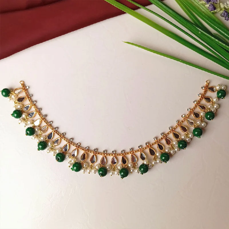 Chic, Trendy, And Affordable Jewelry Sale Neelum Necklace (Dark Green)