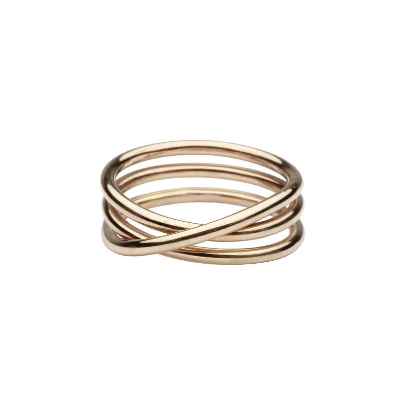 Jewelry Clearance Sale – Final Reductions Triple Swirl Band Ring