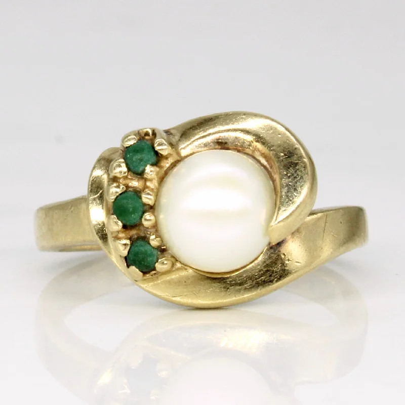 Save On Luxury Jewelry Pieces – Limited-Time Offers Pearl & Turquoise Cocktail Ring | 0.10ctw | SZ 5.25 |