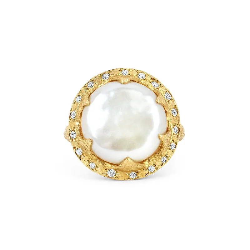 Holiday Jewelry Sale – Perfect Gifts At The Best Prices Queen Diamond Lunar Pearl Ring