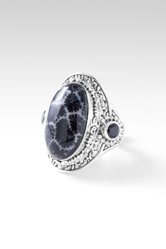 Limited-Time Offer On Elegant Jewelry Pieces Resilience Ring™ in Black Indonesian Coral