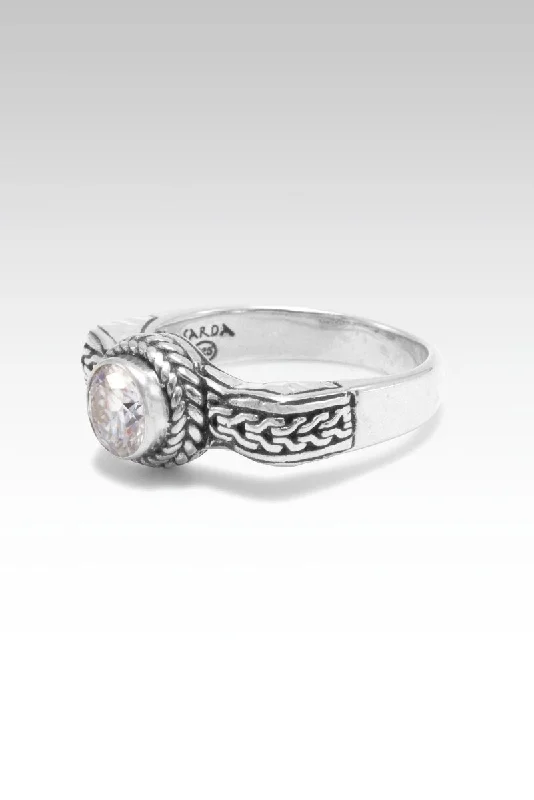 Seasonal Jewelry Deals – Elevate Your Style Resolute Soul Ring™ in Moissanite