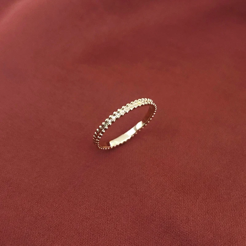 Unique Jewelry Designs Now At Discounted Rates Romina - Dainty Textured Ring