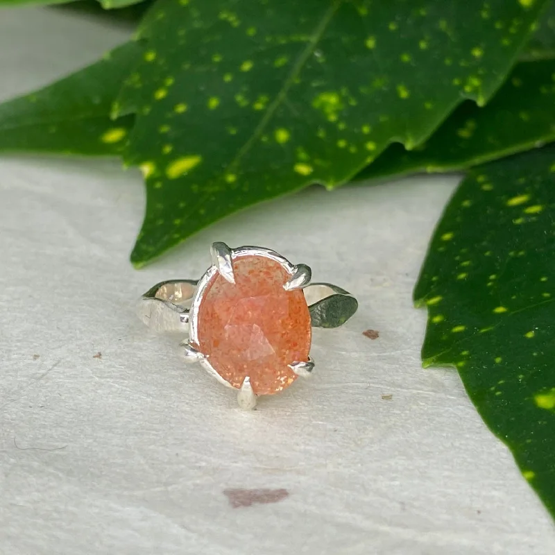 Get The Sparkle You Love At Prices You Adore Rose Cut Sunstone Ring