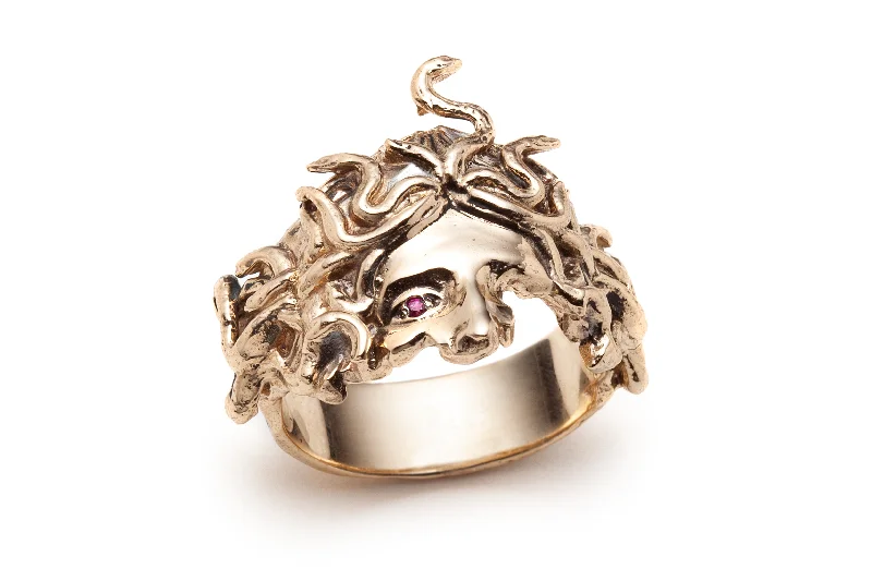 Sparkle For Less – Shop Our Limited-Time Jewelry Deals Ruby Medusa's Veil Ring - Ready-to-ship