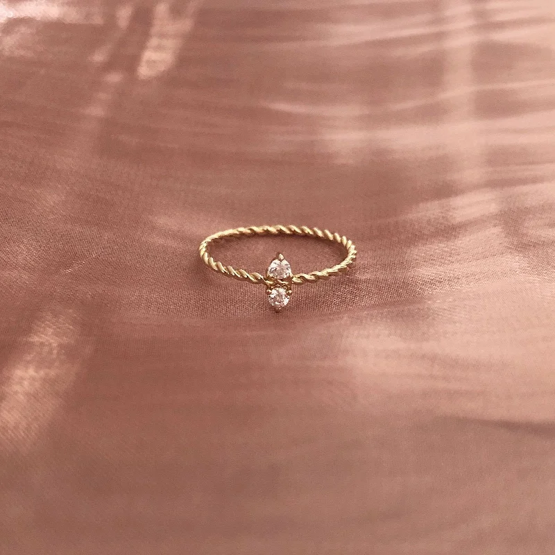 Unmissable Deals On Handmade Jewelry Collections Runa - Dainty CZ Ring