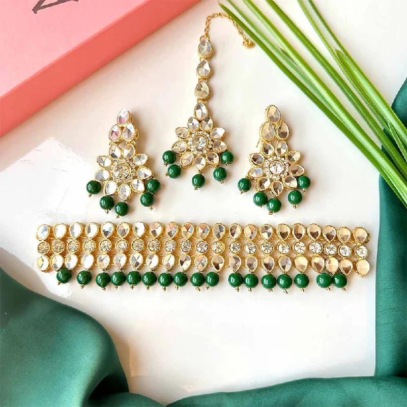Shop Trending Jewelry With Exclusive Savings Sabiha Set (Dark Green)
