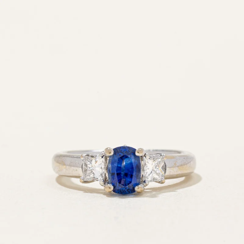 Exclusive Jewelry Offers – Sparkle For Less Sapphire & Diamond Ring | 1.00ct, 0.39ctw | SZ 4.75 |