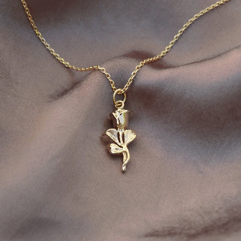 Limited-Stock Jewelry Clearance – Grab Your Favorites Now Shura - Rose Necklace