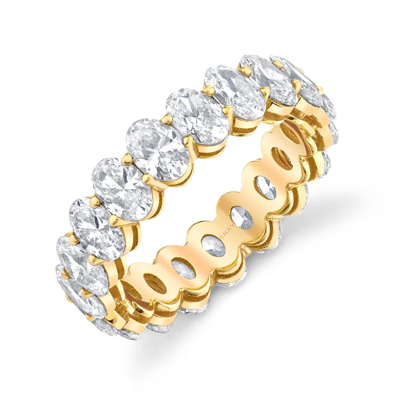 Trending Jewelry Now Available At Exclusive Prices SMALL DIAMOND OVAL ETERNITY BAND, 4cts