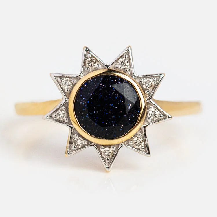 Exclusive Jewelry Discounts – Shop Now For Savings Solid Gold Starburst Ring for Inspiration