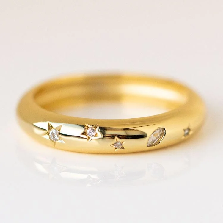 Stunning Jewelry Pieces At The Lowest Prices Ever Star Crossed Celestial Dome Ring